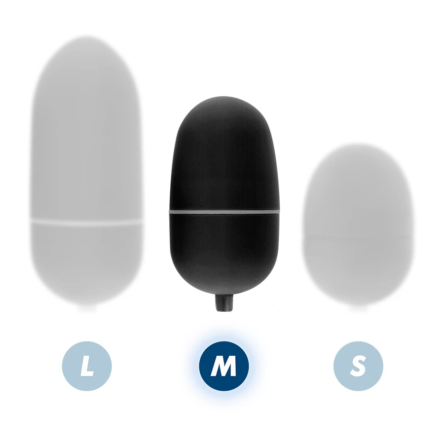 ONLINE - OEUF VIBRANT TÉLÉCOMMANDE M NOIR
